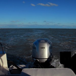 Coming back in from the Gulf