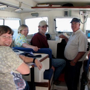 Group shot on Wild Blue