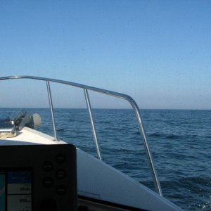 The beautiful blue waters of the Gulf