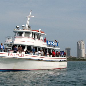 fishing head boat on a Sunday morning