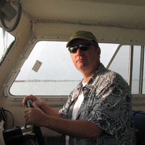 The real captain Jim just after sunrise