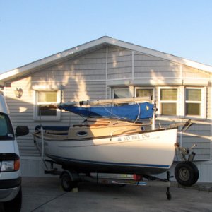 The SunCat, awaiting delivery to her new owner