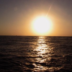 A few nimutes later in the Gulf