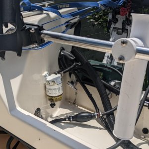 new fuel filter location