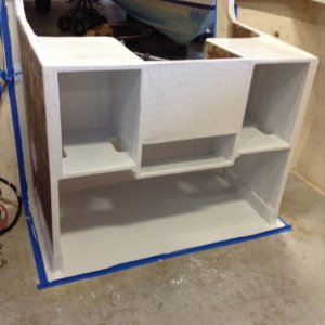 Just white brushed on gel coat.