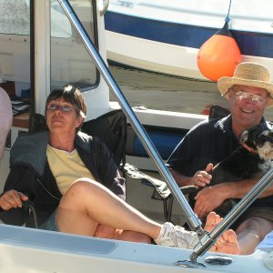 Susan, Joel and Roxy having a 'bad time' in Oakland