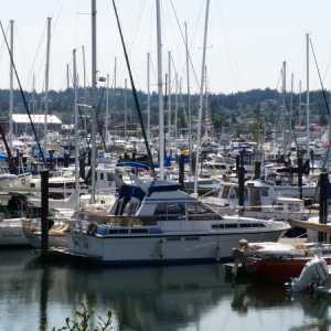 Cap Sante from "P" dock