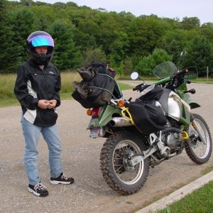 2001 Kawasaki KLR 650 #8