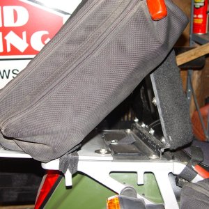 My homemade backrest.