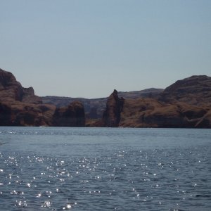 This is on the other side of the river where I think they came up out of the canyon.