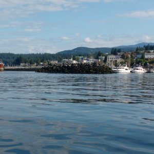 Powell River South Harbour Entrance