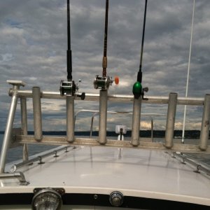 Rocket Launcher (GPS Mount on Port), Hand Rails, Cockpit light, Radar Arch is forward as is Spot Light