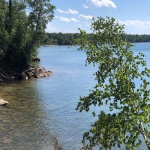Lighthouse Bay - Just South of Sand Island Lighthouse