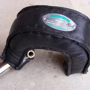 (Bob Cat) silicon insulation with fiberglass cover for \"hot\" section