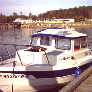 1 May 2004 Lopez Island
   There's our baby!