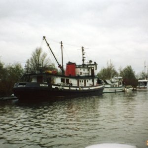 6 Nov 2004 
 Ebey Slough, Everett  
Stern end of the Kokua.