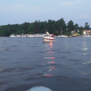 Freedom leaving River Rest
