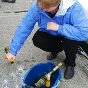 FH CBGT2012 Christenings. Even on a Sunday morning, there must be libations.