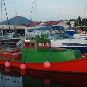 Lego boat in Prince Rupert