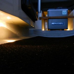 Interior LED under kickpanel