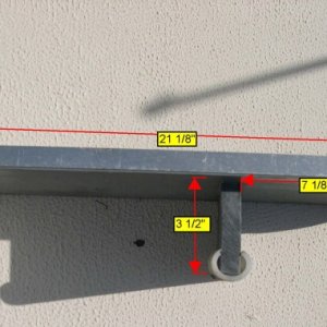 Dimensions from side