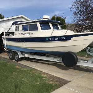 Finished with the bottom paint job