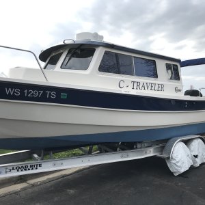 New lettering and numbers
