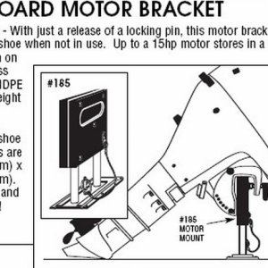 OUTBOARD MOTOR BRACKET