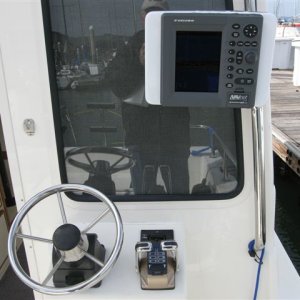 Rear Helm Second Furuno NAVNET Display