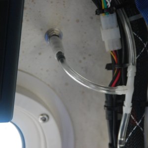 Starboard Washer Thru Deck Fitting