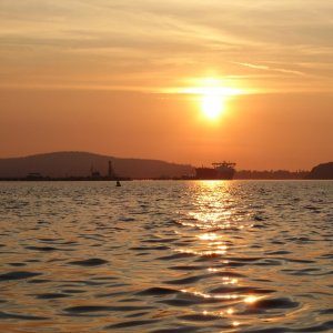 Sunset Saturday night, Sept 16th