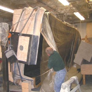 (Pat Anderson) The one and only C-Ranger R25 hull mold 1-20-06