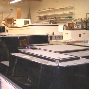 (Pat Anderson) C-Ranger R25 white hull and some miscellaneous molds 1-20-06