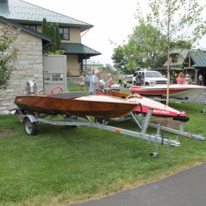 Vintage outboard raceboats