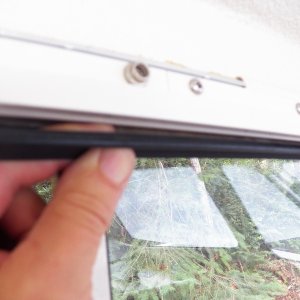 Then a top plastic piece has to come out.  The came out easy.  Getting them set back in properly took a long time until suddenly, for no reason, they popped in to place.