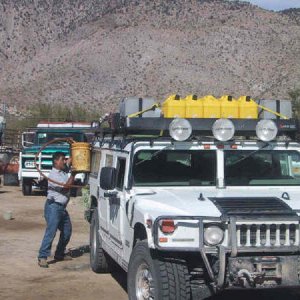 Media 'Taking on fuel in Baja' in album '1st seating for lunch on Fun Patrol'