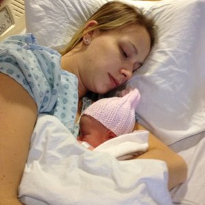 Kinsley and mom, Andrea