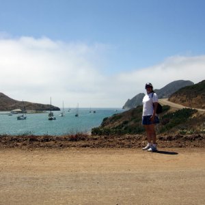 Merry at Cat Harbor