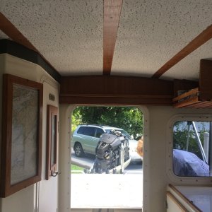 26 insulated overhead facing aft