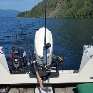 Fishing Pend Oreille Lake