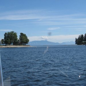 The Gap between Newcastle and Protection Island Nanaimo
