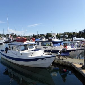 Some of the C-Brats at Friday Harbor on May 20th