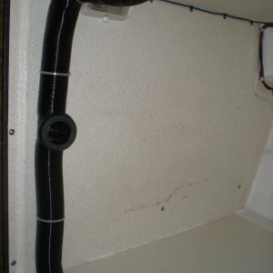 V berth to dash duct