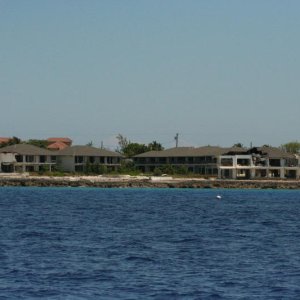 hotel damaged by Huricane Ivan