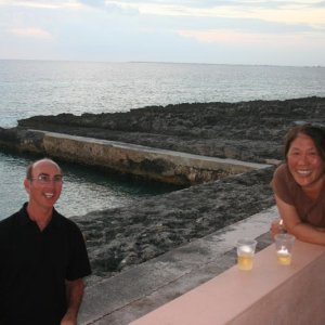 Chris and Robin ...fellow divers we were pleased to meet