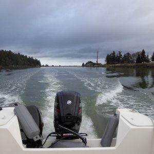 Cruising South through the Swinomish Channel