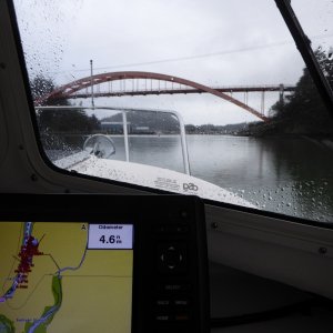 Heading through LaConner