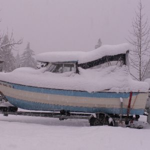 Crabby Lou in Driveway 12-25-08 (Resized)