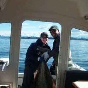 First time out fishing, not too bad!
