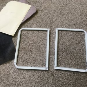 Screen Frames for aft windows